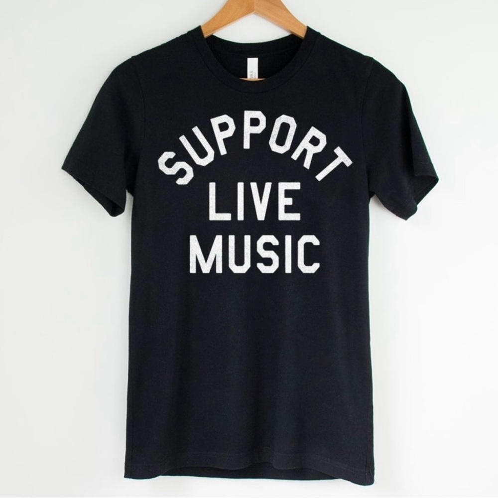 Support Live Music Graphic Tee!